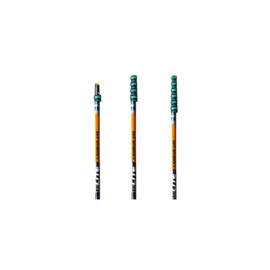 Unger nLITE CARBON 24K Main Telescopic Pole, 6 Sections, 8.6M